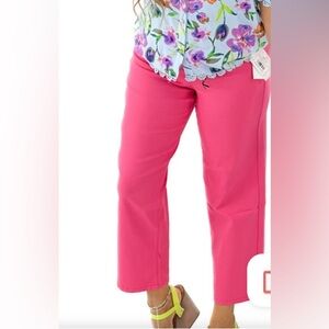 Pink Capri pants